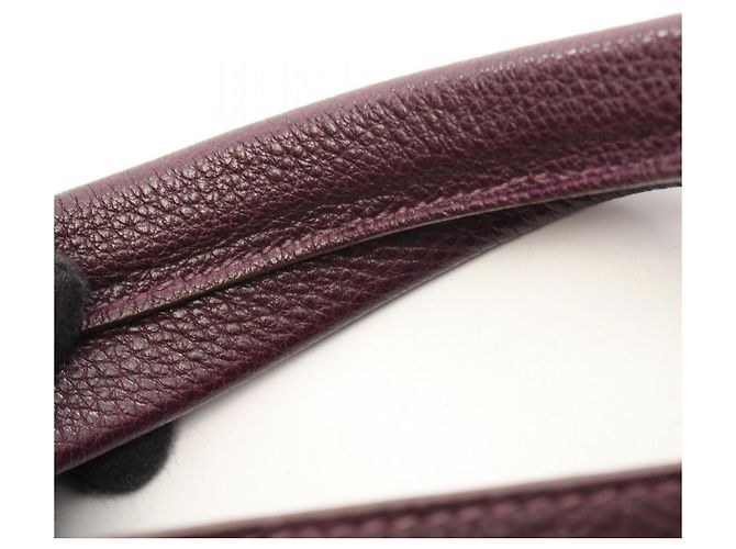 Hermès Bolso Fourre-Tout MM Hermes Burdeos Púrpura - vista 10
