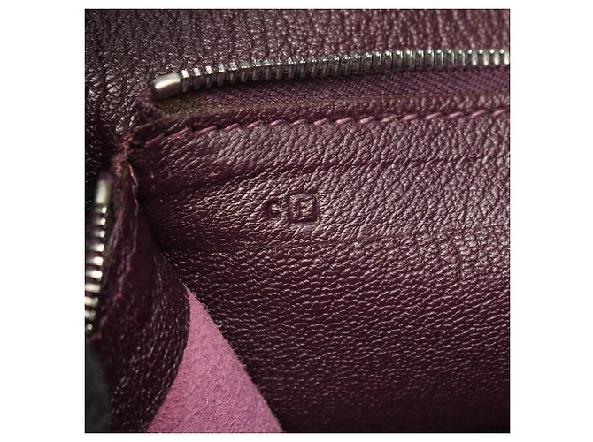 Hermès Bolso Fourre-Tout MM Hermes Burdeos Púrpura - vista 5