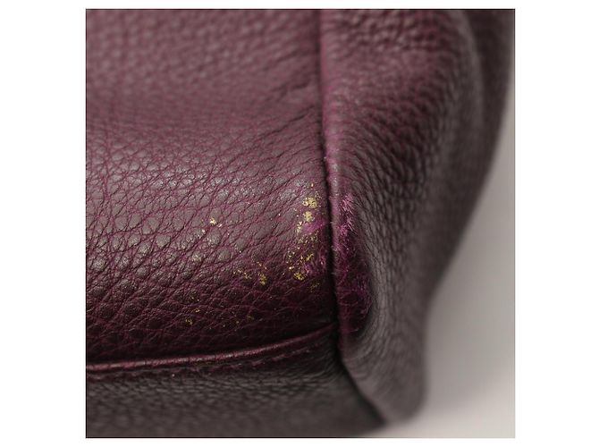 Hermès Bolso Fourre-Tout MM Hermes Burdeos Púrpura - vista 9