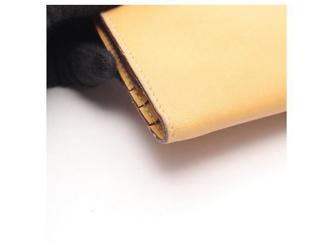 Hermès Portafoglio lungo tri-fold Hermes Bearn Dupri Marrone - vista 11