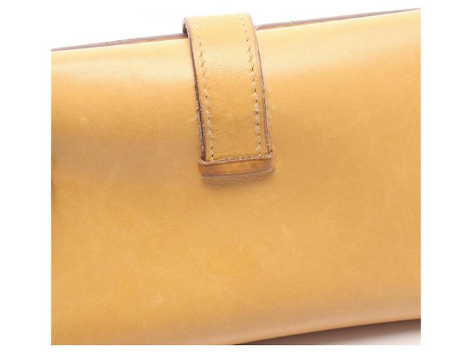 Hermès Portafoglio lungo tri-fold Hermes Bearn Dupri Marrone - vista 12