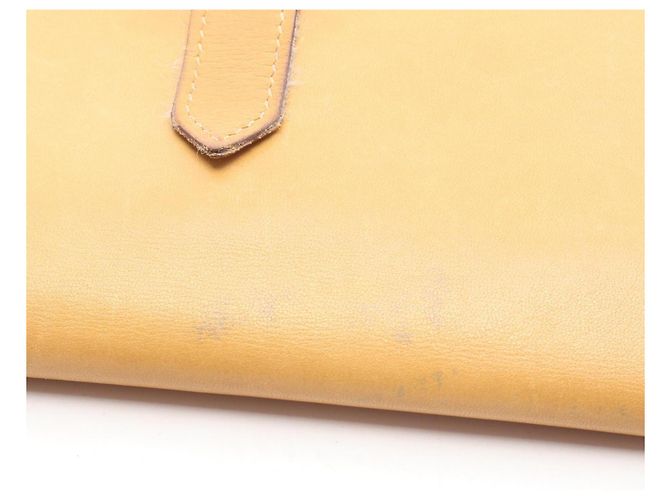Hermès Portafoglio lungo tri-fold Hermes Bearn Dupri Marrone - vista 9