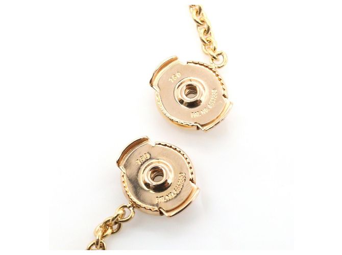 Hermès Boucles d'oreilles Hermes Mini Punk Stud Doré - vue 6
