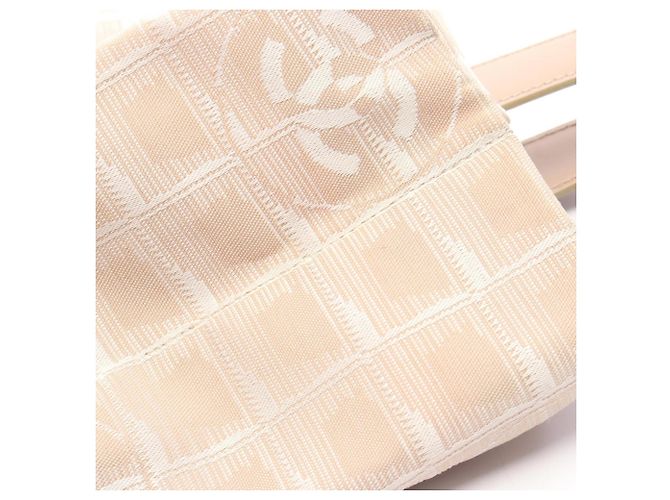 Borsa Tote Chanel New Travel Line MM Beige - vista 10