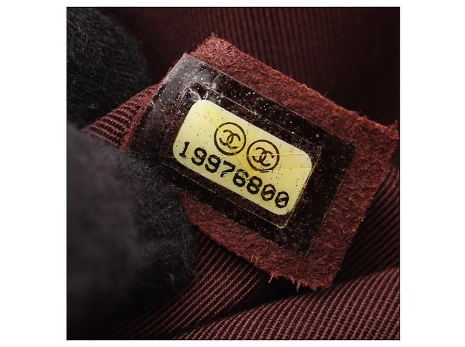 Borsa a tracolla Chanel Boy - Bordeaux Bordò - vista 5