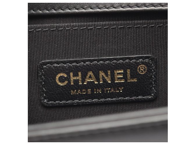 Chanel Boy Small Schultertasche Schwarz - Ansicht 4