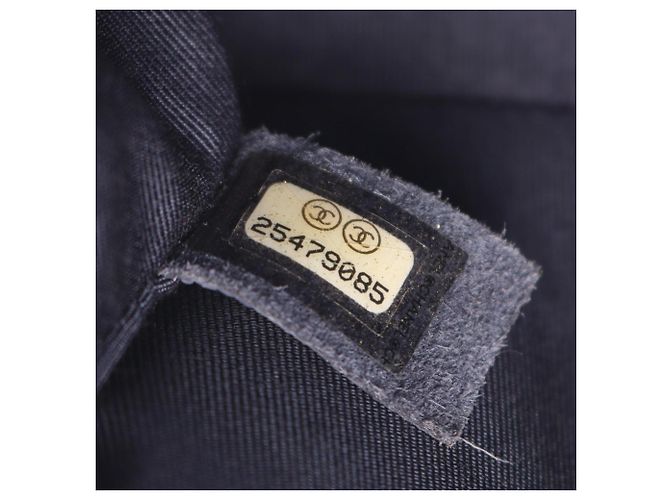 Chanel Boy Small Schultertasche Marineblau - Ansicht 5