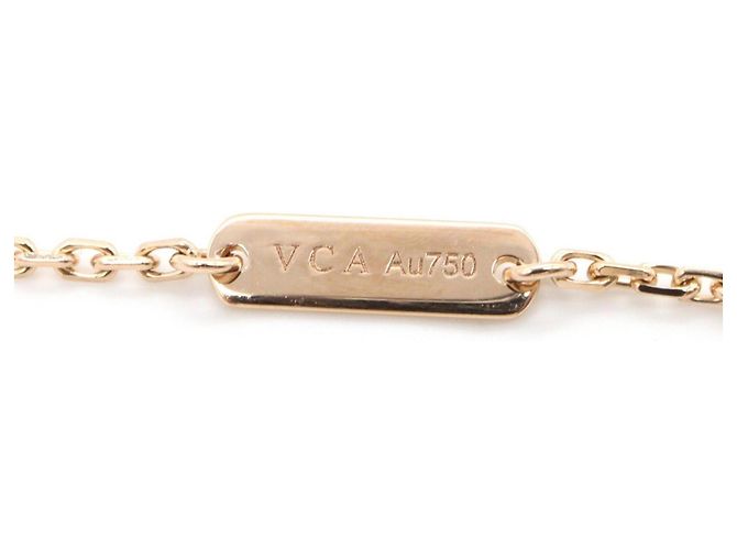 Van Cleef & Arpels Vintage Alhambra Onyx Halskette - Ansicht 3