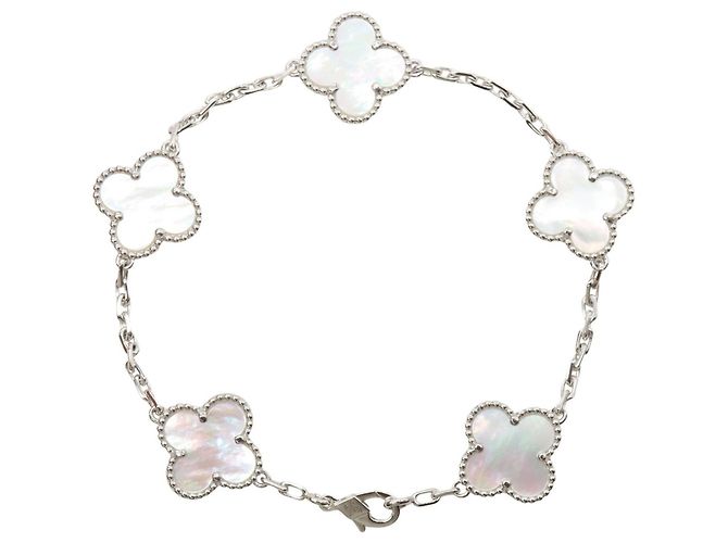 Bracciale Van Cleef & Arpels Vintage Alhambra 5 Motivi - vista 2