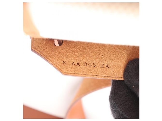 Hermès Bolso de hombro Hermes Herbag Zip Mini Castaño Beige Crudo - vista 5