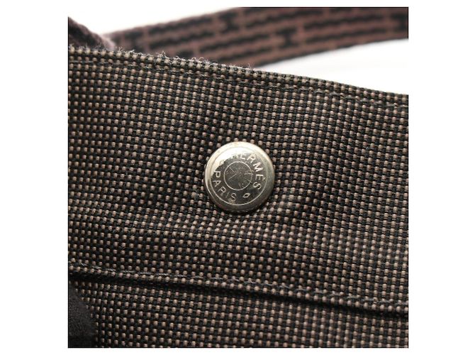 Hermès Bolso Tote Hermes Herline MM Castaño - vista 10