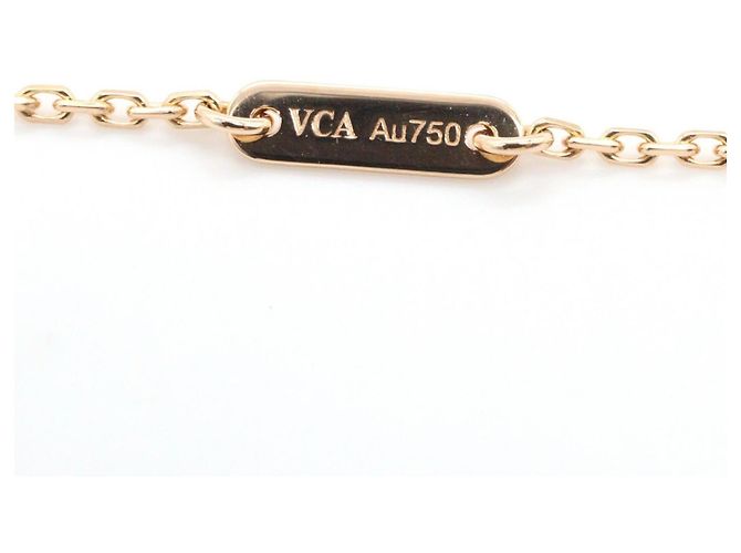 Collana Sweet Heart Carnelian Van Cleef & Arpels Rosso D'oro - vista 4