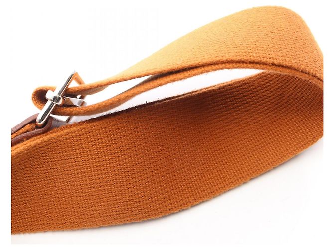 Hermès Borsa a tracolla Hermes Evelyne 3 Trois PM Gold Marrone - vista 9