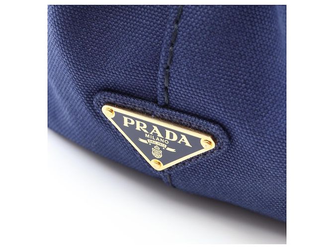 Bolso Tote 2-Way Prada CANAPA Azul marino - vista 13