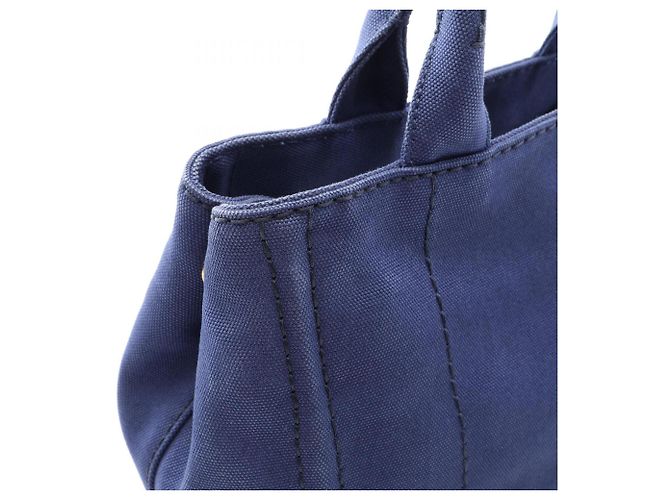 Bolso Tote 2-Way Prada CANAPA Azul marino - vista 6