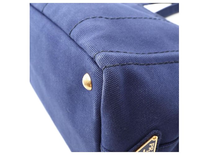 Bolso Tote 2-Way Prada CANAPA Azul marino - vista 8