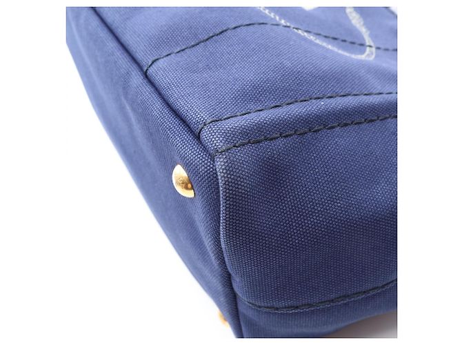 Bolso Tote 2-Way Prada CANAPA Azul marino - vista 9