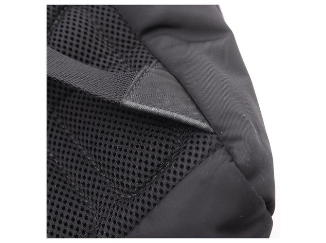 Saffiano Mochila Prada Re-Nylon Preto - vista 8