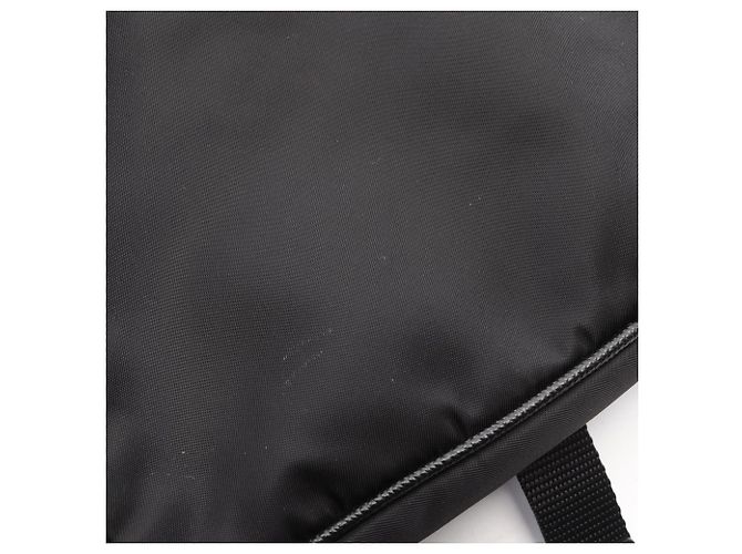 Saffiano Bolsa de Ombro Prada Re-Nylon Preto - vista 9