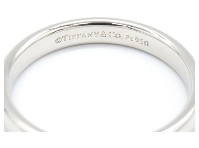 Autre Marque Tiffany & Co. Platin-Stacking-Ring Silber - Ansicht 4