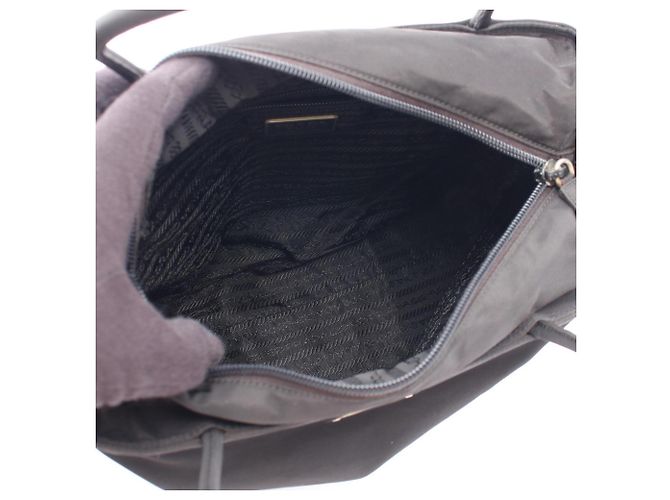 Bolsa Prada TESSUTO CITY Preto - vista 3