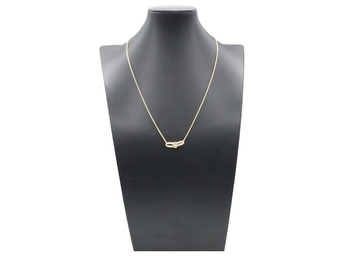 Autre Marque Tiffany & Co. Collar doble Hard Hardware Dorado - vista 7