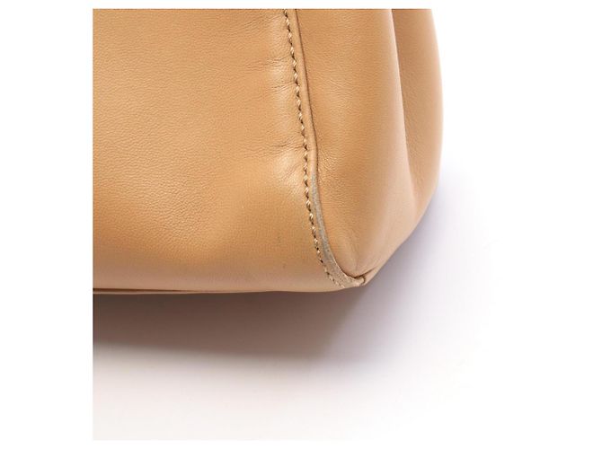 Borsa Fendi Mini Peekaboo 2-Way Marrone Blu - vista 9