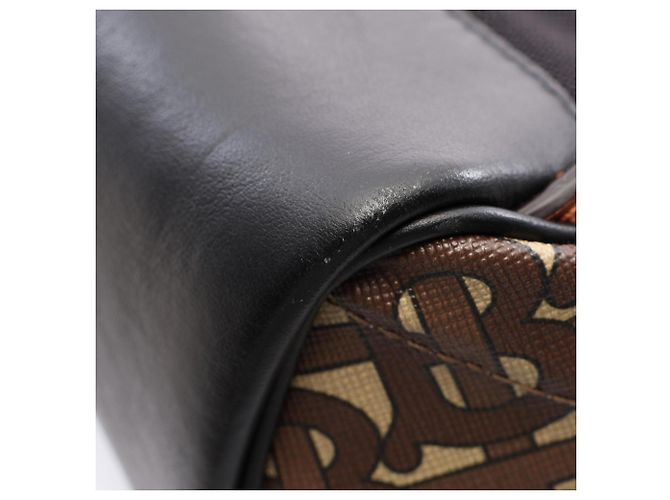Burberry TB Monogram Rucksack Mehrfarben Beige - Ansicht 11