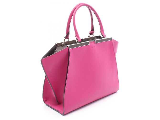 Fendi Trois Jours 2-Way Handtasche Pink - Ansicht 2