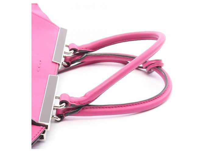 Fendi Trois Jours 2-Way Handtasche Pink - Ansicht 8