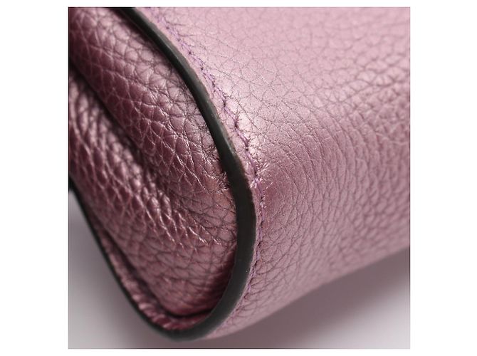 Borsa a mano 2-Way Fendi Peekaboo Nano Rosa - vista 6