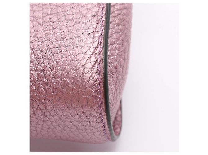 Borsa a mano 2-Way Fendi Peekaboo Nano Rosa - vista 7