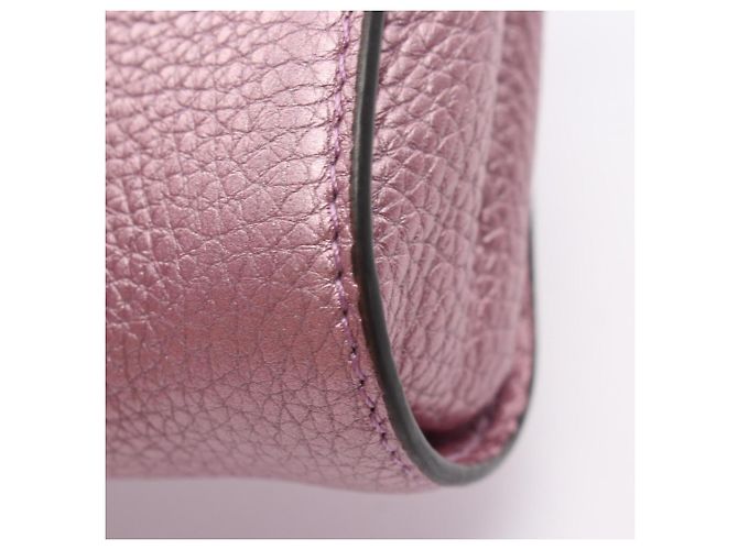 Borsa a mano 2-Way Fendi Peekaboo Nano Rosa - vista 8