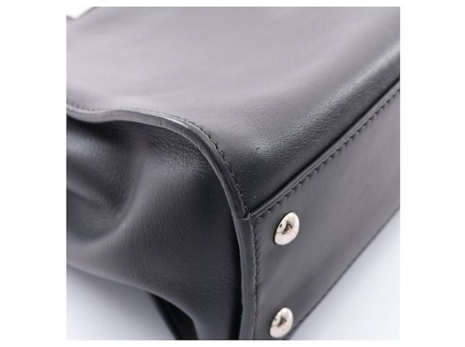 Borsa Fendi Peekaboo Regular Monster Eye Nero - vista 5