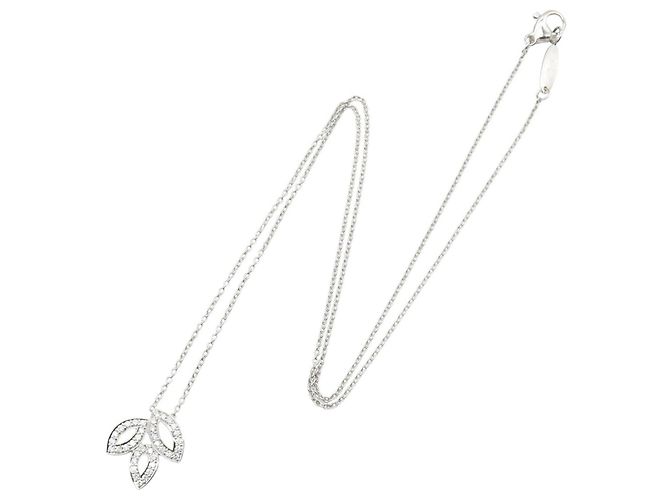 Collar Mini Lily Cluster Harry Winston Plata - vista 2