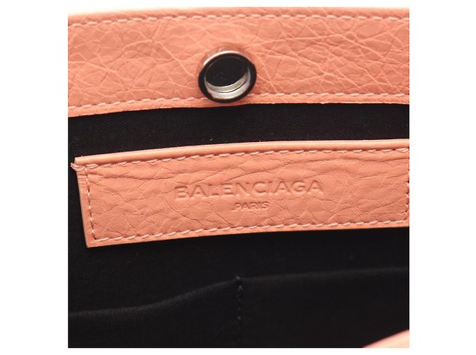 Borsa a tracolla Pochette Balenciaga in pelle arancione - vista 4