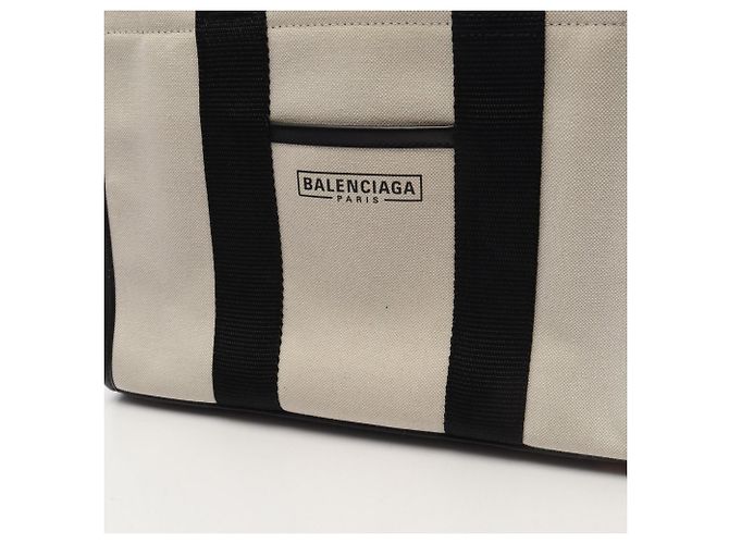 Balenciaga Hardware Tote S - Borsa a mano 2-Way Nero Crudo - vista 10