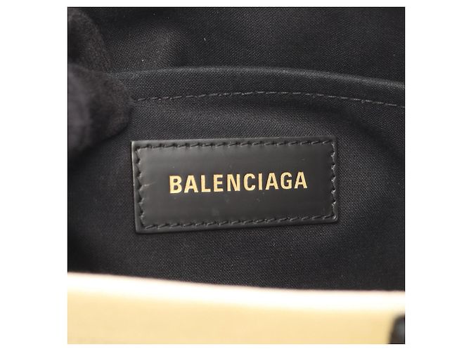 Balenciaga Hardware Tote S - Borsa a mano 2-Way Nero Crudo - vista 4