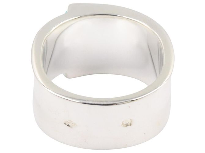 Ring Hermès Anillo Candy Hermes en Plata de Ley 925 Azul - vista 3