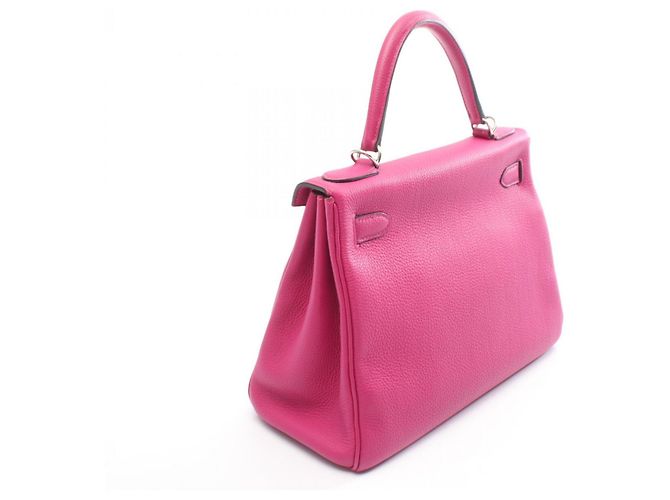 Hermès Hermes Kelly 28 Handtasche Lila - Ansicht 2