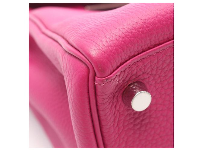 Hermès Hermes Kelly 28 Handtasche Lila - Ansicht 9