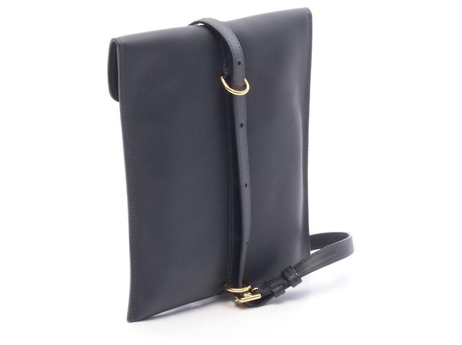 Hermès Borsa a tracolla Hermes Glenan To Go Marrone - vista 2