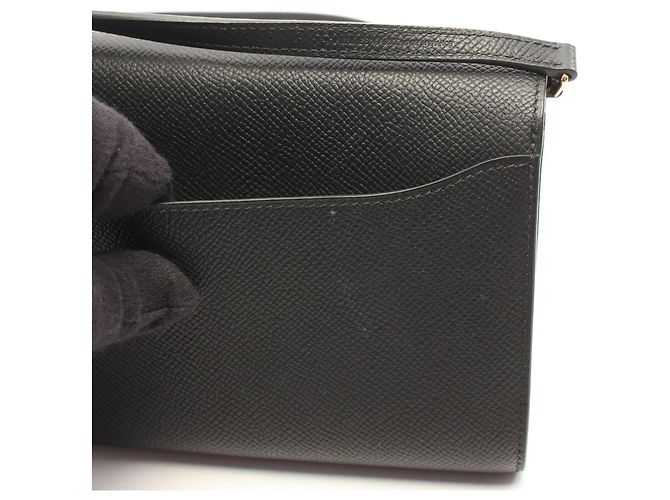 Hermès Bolsa Hermes Constance Long To Go Preto - vista 11