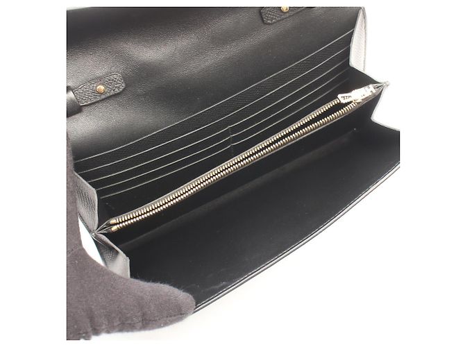Hermès Bolsa Hermes Constance Long To Go Preto - vista 3