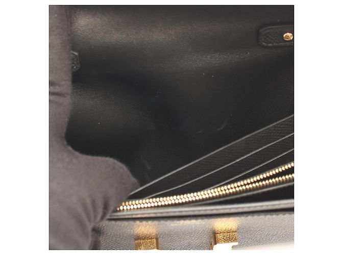 Hermès Bolsa Hermes Constance Long To Go Preto - vista 8