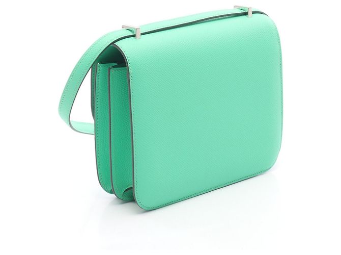 Hermès Bolso de hombro Hermes Constance 3 Mini Vert Comic Verde - vista 2