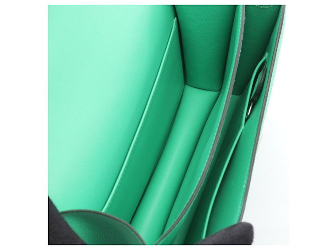 Hermès Bolso de hombro Hermes Constance 3 Mini Vert Comic Verde - vista 3