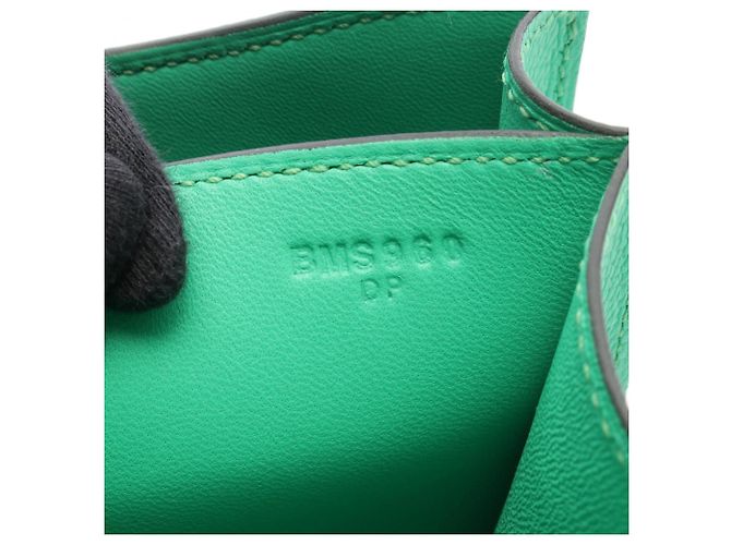 Hermès Bolso de hombro Hermes Constance 3 Mini Vert Comic Verde - vista 5