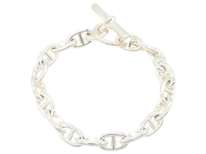 Hermès Pulseira Hermes Chaine d'Ancre PM Charm Prata - vista 2