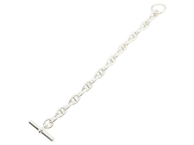 Hermès Pulseira Hermes Chaine d'Ancre PM Charm Prata - vista 3